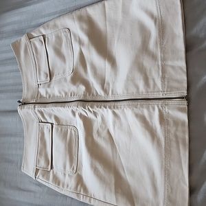 Ann Taylor Khaki Skirt